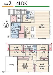 鶴見区梶山2丁目　全2棟2号棟