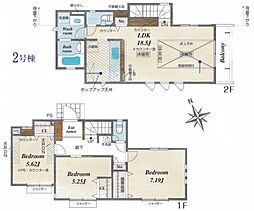 旭区中沢3丁目3期　全2棟2号棟