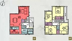 金沢区六浦南1丁目　新築分譲住宅　全2棟1号棟