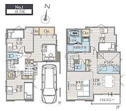 中区北方町2丁目　全2棟1号棟