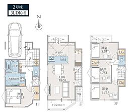 宮前区水沢3丁目　全5棟2号棟