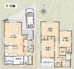 南区清水ヶ丘　全3棟Ｂ号棟