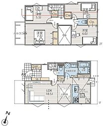 南区平楽　全2棟1号棟