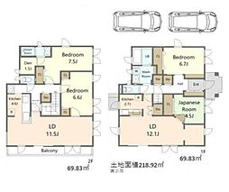 川崎市高津区上作延４丁目の一戸建て