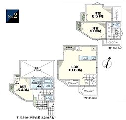 神奈川区松見町2丁目　全2棟2号棟