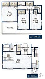 栄区野七里1丁目 全2棟1号棟