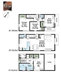 幸区戸手4丁目2期　全10棟6号棟