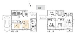 緑区北八朔町　全3棟Ｂ棟