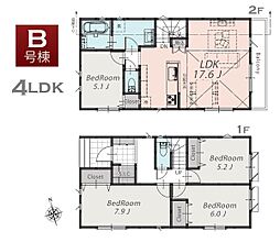 中区本牧荒井　全2棟Ｂ号棟