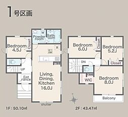 旭区金が谷2丁目　全2棟1号棟
