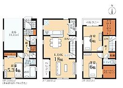 川崎市幸区小向西町４丁目の一戸建て