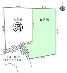 港南区港南6丁目　全2区B区画