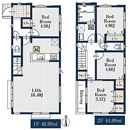 金沢区能見台通　全2棟2号棟