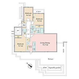 バースヒル溝の口リベルテB