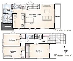 中区本牧荒井　2号棟