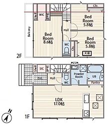 栄区亀井町　全2棟1号棟