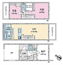 栄区本郷台3丁目　全2棟A棟