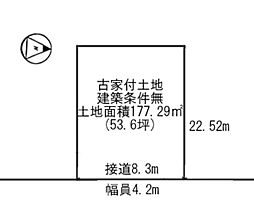 草津市馬場町の土地