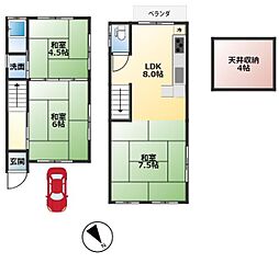 大津市錦織１丁目の一戸建て