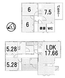 栗東市綣９丁目の一戸建て