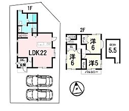 草津市追分６丁目の一戸建て