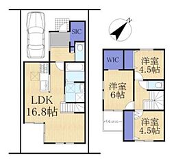 新築一戸建　2号地　全2区画
