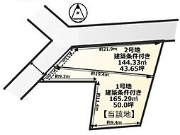 条件付　1号地／2区画