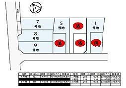 条件無5号地　全9区画　第2期