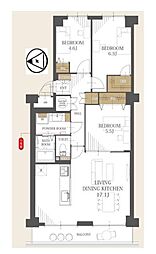 ネオコーポ大津湖城ヶ丘　C棟