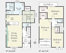新築一戸建　6号棟　1期