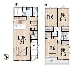 新築一戸建　1号棟　全3区画
