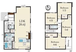 新築一戸建　2号棟