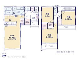 岡崎市若松町字大廻の一戸建て