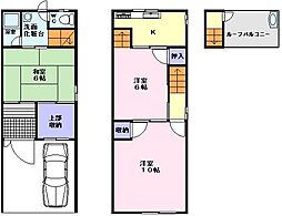 神野町1丁貸家