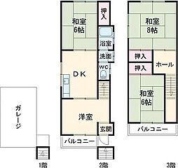伯太町4丁戸建て