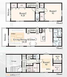 青葉区美しが丘4丁目　全3棟Ｃ号棟