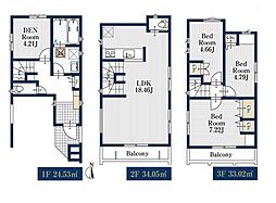 川崎市中原区中丸子の一戸建て