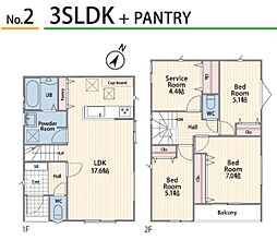 青葉区恩田町1期　全4棟2号棟