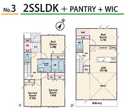 青葉区恩田町1期　全4棟3号棟