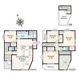 泉区新橋町　新築分譲　全23棟　22号棟