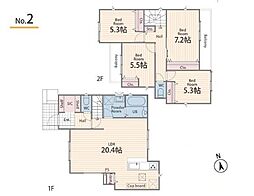 港南区芹が谷二丁目　全2棟2号棟