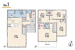 金沢区釜利谷南2丁目7期　全4棟1号棟