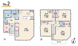 金沢区釜利谷南2丁目7期　全4棟2号棟