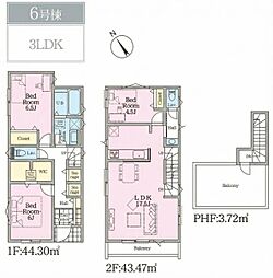 横須賀市久里浜6丁目　全6棟6号棟
