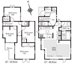 港北区富士塚2丁目　Ｂ号棟