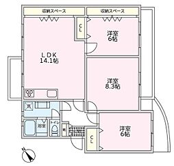港南百合丘ハイツ6号棟