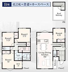 港北区富士塚1丁目　全2棟Ｂ号棟