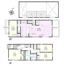 戸塚区戸塚町 全2棟1号棟