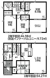 クレイドルガーデン　岐阜市中屋東第1　1号棟