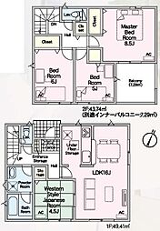 クレイドルガーデン　岐阜市旦島中第3　1号棟